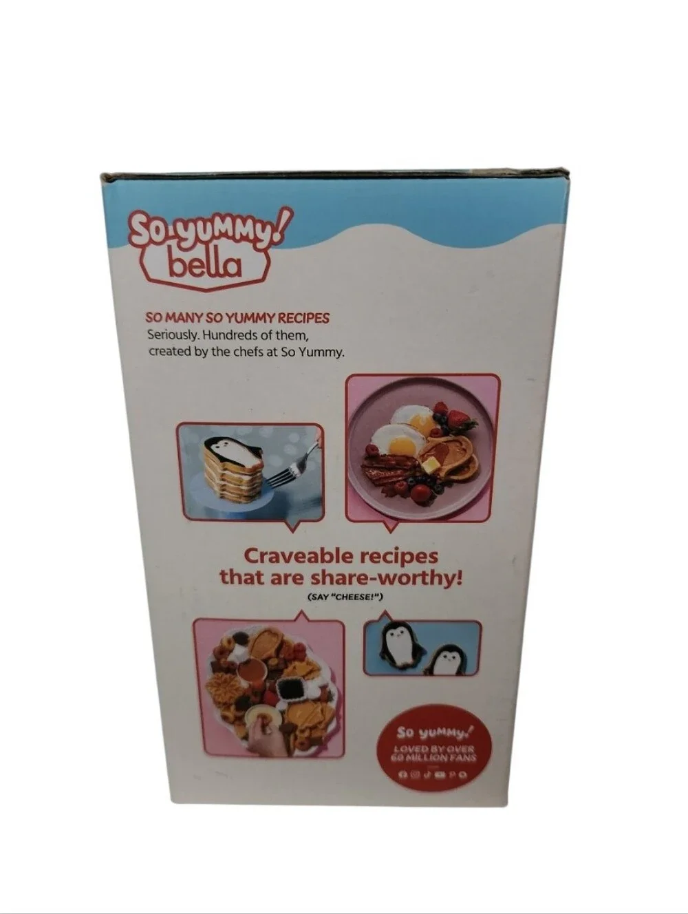 So Yummy Bella Mini Waffle Maker - Red Pattern